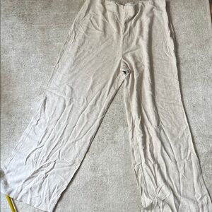 Worthington Natural Linen-Blend Trousers